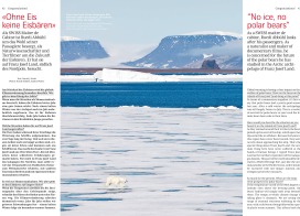 SWISS Magazine: With maître de cabine and naturalist Ruedi Abbühl in the Russian Arctic (2011)