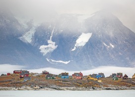 Abandoned settlement Qoornoq (Greenland)
