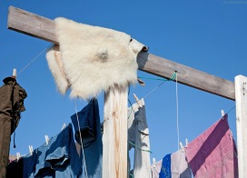 Laudry in Siorapaluk (Northwest Greenland)